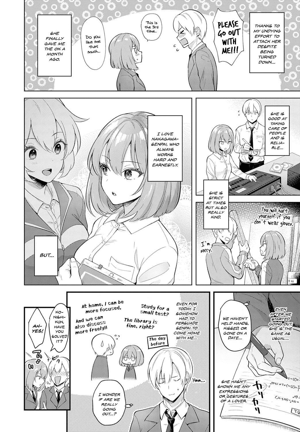 Hentai Manga Comic-Girlfriend Face-Read-2